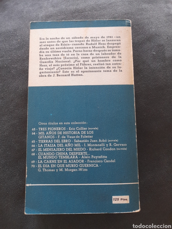 Libros de segunda mano: Hess, el hombre y su misi&oacute;n. J. Bernard Hutton - Foto 2
