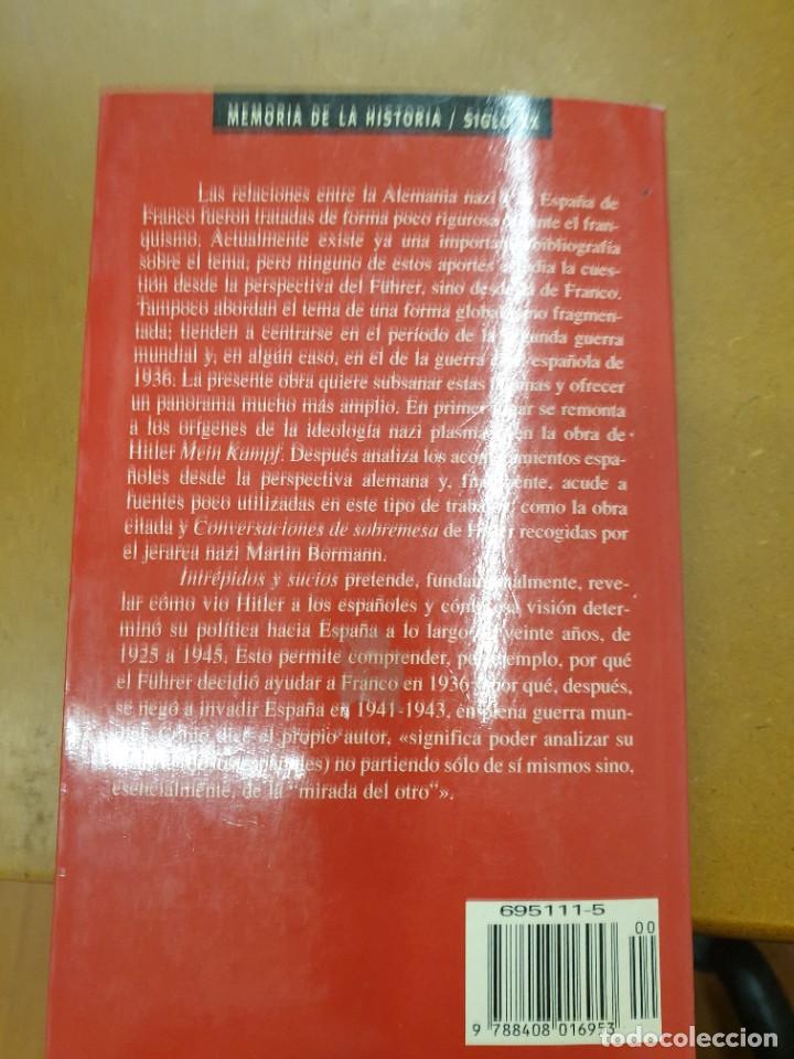 Libros de segunda mano: Intrepidos y sucios Cesar Vidal - Foto 2