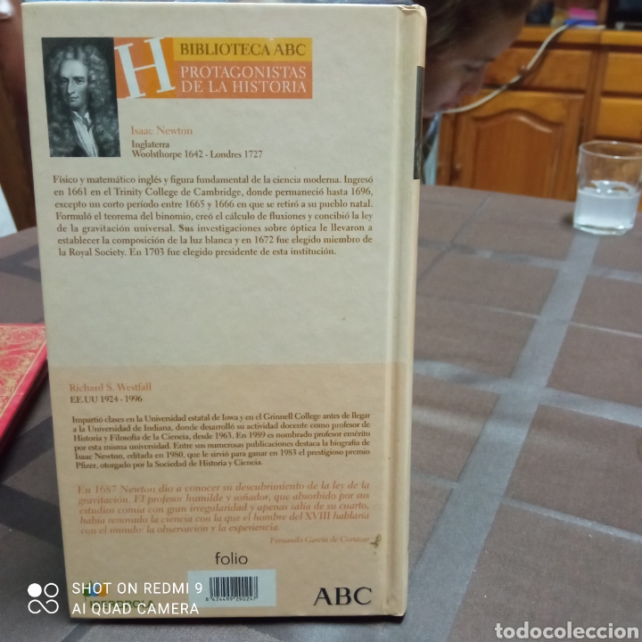 Libros de segunda mano: Isaac Newton biograf&iacute;a - Foto 2