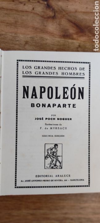 Libros de segunda mano: Napole&oacute;n, 1948 - Foto 2