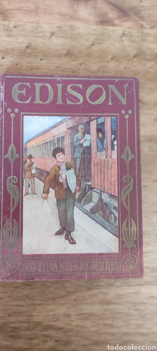 Libros de segunda mano: Edison, Los Grandes Hombres - Foto 1