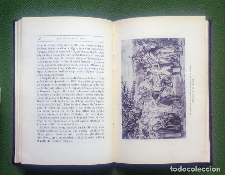 Libros de segunda mano: BEETHOVEN. SU VIDA Y SUS OBRAS - E. RAM&Iacute;REZ &Aacute;NGEL. - Foto 3