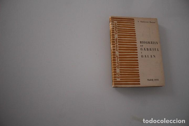 Libros de segunda mano: BIOGRAF&Iacute;A DE GABRIEL Y GAL&Aacute;N - Foto 1
