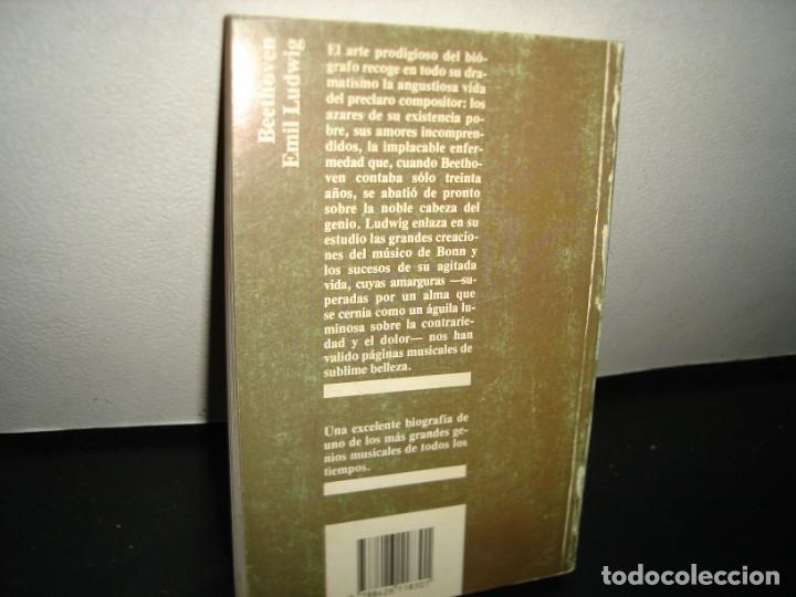 Libros de segunda mano: 15- BEETHOVEN - EMIL LUDWOG - Foto 3