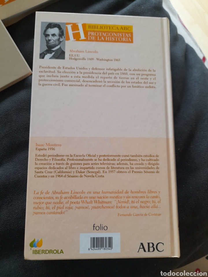 Libros de segunda mano: Abraham Lincoln. Isaac Montero - Foto 2