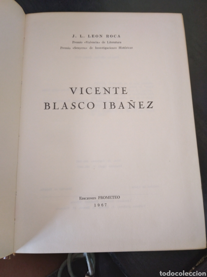 Libros de segunda mano: VICENTE BLASCO IBA&Ntilde;EZ - Foto 5