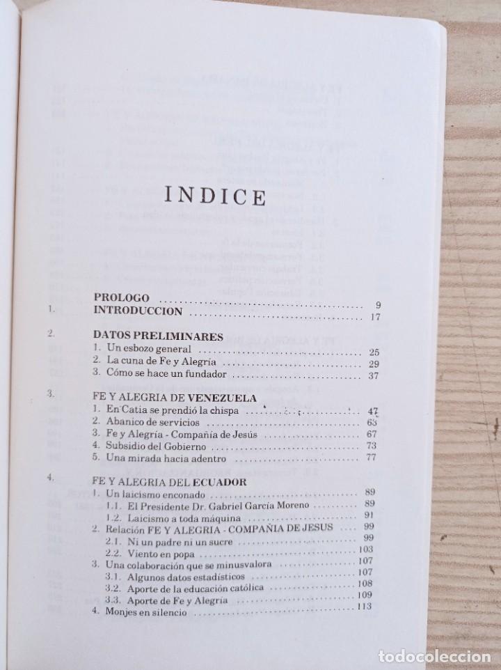 Libros de segunda mano: Como Naci Fe Y Alegria - Ignacio Martinez - 1955-1980 - 1987 - Foto 4