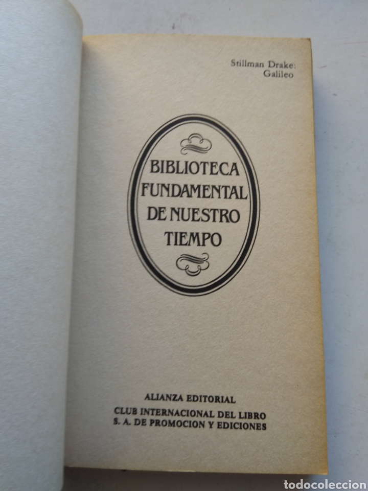 Libros de segunda mano: GALILEO/STILLMAN DRAKE - Foto 2