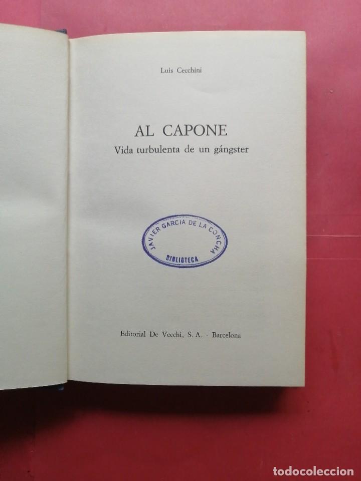 Libros de segunda mano: Al Capone por Lu&iacute;s Cecchini - Foto 3