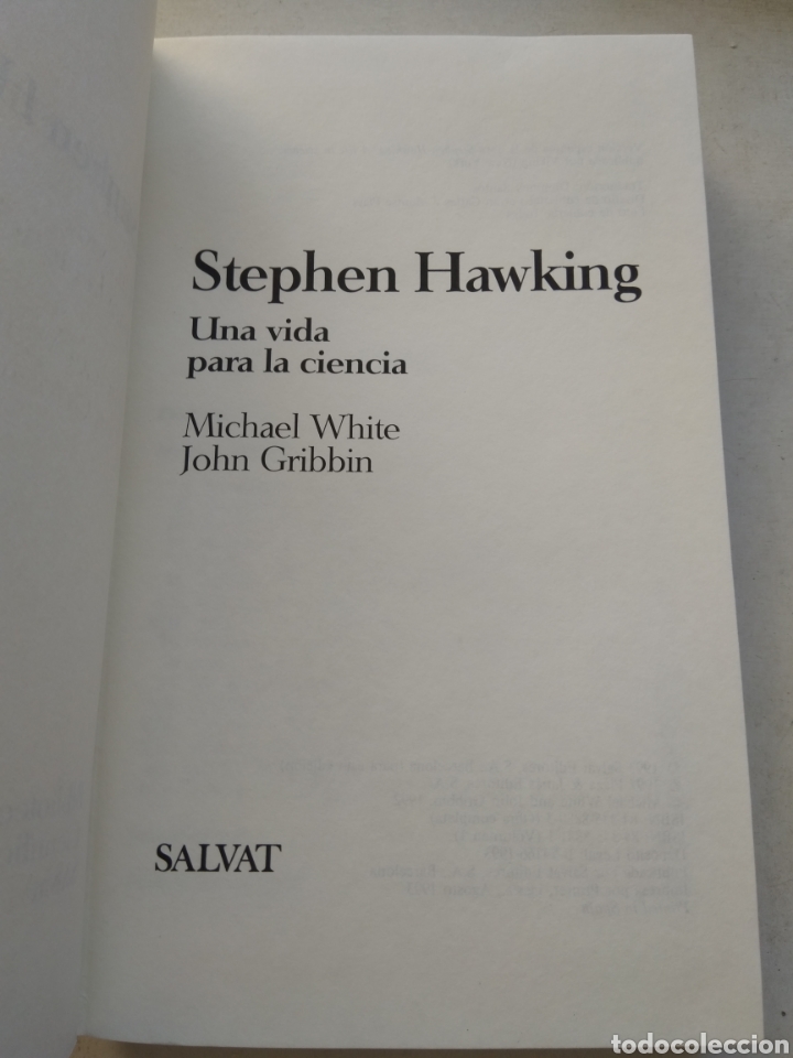 Libros de segunda mano: STEPHEN HAWKING/VV.AA. - Foto 2