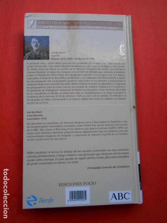 Libros de segunda mano: Adolf Hitler Ian Kershaw - Foto 2