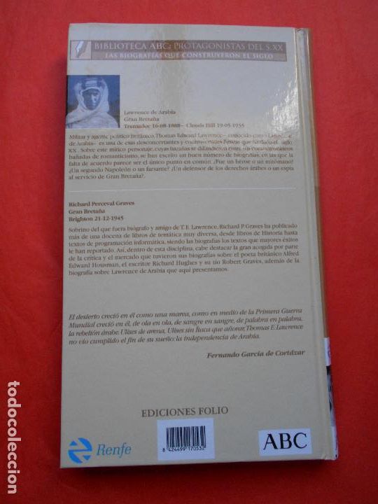 Libros de segunda mano: LAWRENCE DE ARABIA RICHARD P. GRAVES - Foto 2