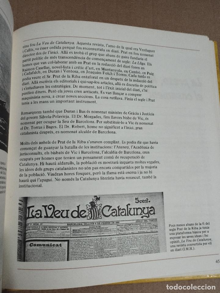 Libros de segunda mano: PRAT DE LA RIBA: RECONSTRUCTOR DE LA NACIONALITAT (RAMON COTRINA) - Foto 4