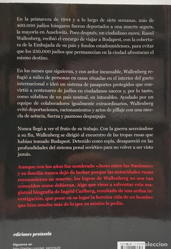 Libros de segunda mano: RAOUL WALLENBERG - Ingrid Carlberg - Foto 3