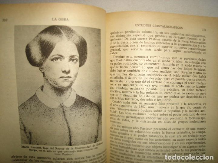 Libros de segunda mano: 26- PASTEUR, VIDA Y OBRA - MANUEL MART&Iacute;NEZ B&Aacute;EZ - Foto 7