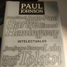 Libros de segunda mano: INTELECTUALES DE PAUL JOHNSON. Lote 354132823