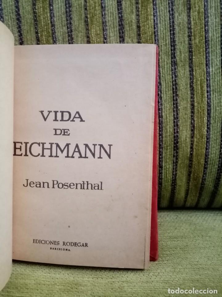 Libros de segunda mano: VIDA DE EICHMANN - Foto 4