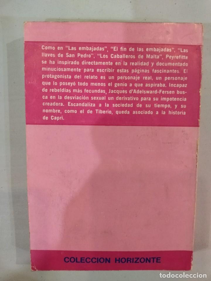 Libros de segunda mano: El exilado de Capri - Roger Peyrefitte - Foto 2