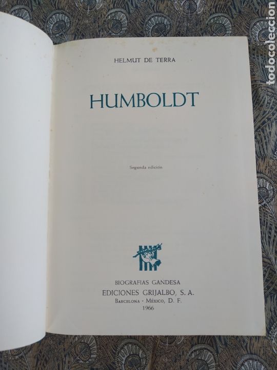 Libros de segunda mano: HUMBOLDT - HELMUT DE TERRA - Foto 1