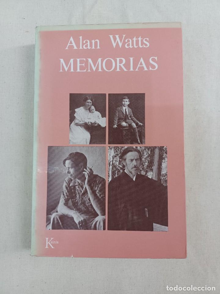 Libros de segunda mano: WATTS, ALAN. MEMORIAS - Foto 1