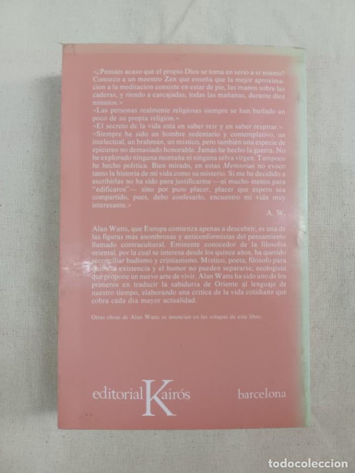 Libros de segunda mano: WATTS, ALAN. MEMORIAS - Foto 2