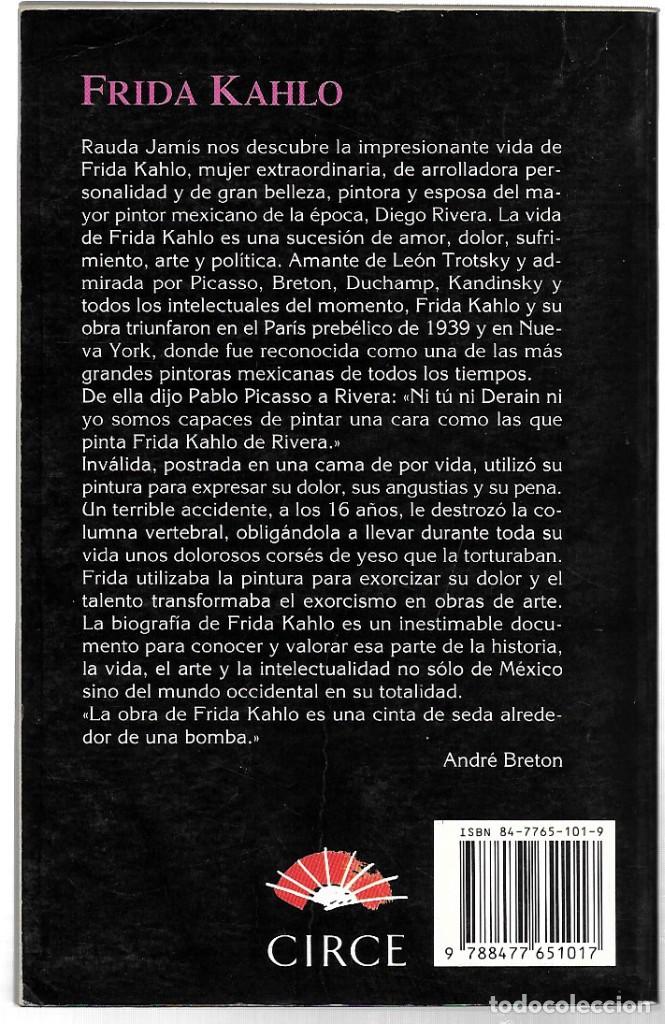 Libros de segunda mano: Rauda Jam&iacute;s . Frida Kahlo . Circe - Foto 2