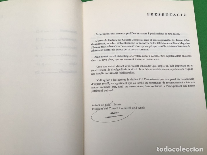 Libros de segunda mano: QUI ESCRIU A L&rsquo;ANOIA-LIBRO - Foto 4