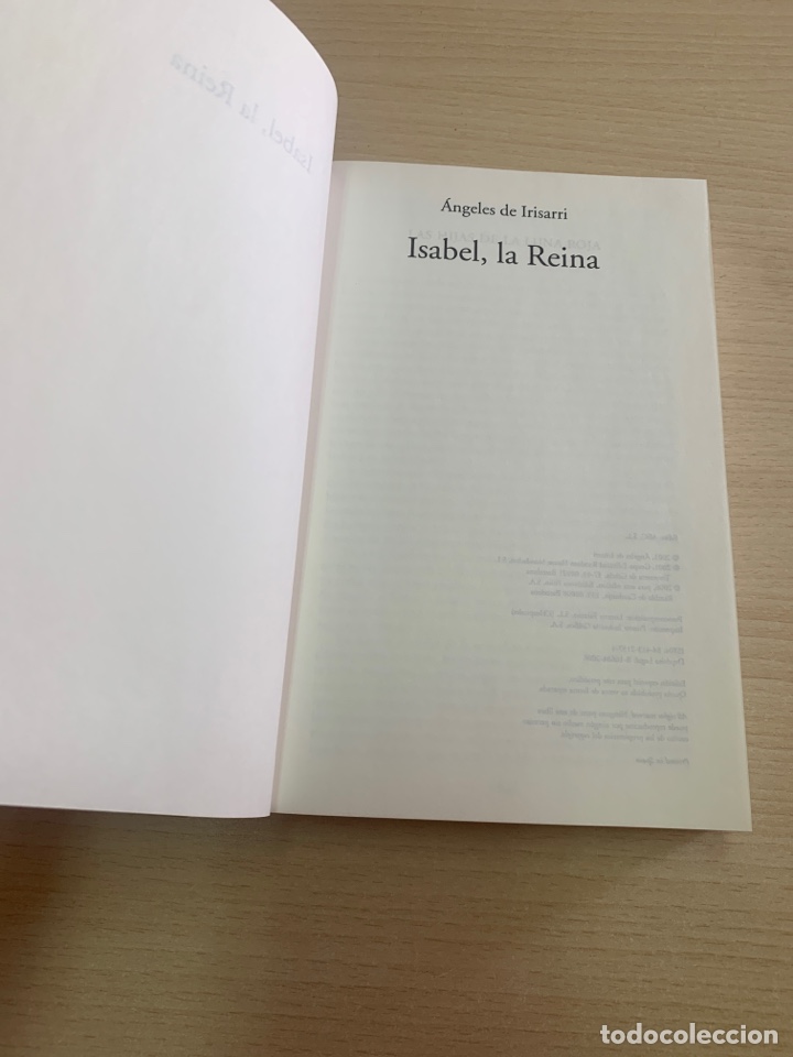 Libros de segunda mano: Isabel, la reina. &Aacute;ngeles de Irisarri. - Foto 7