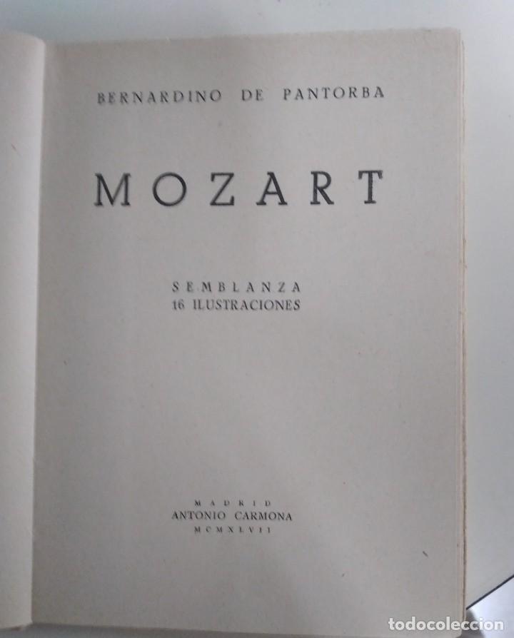 Libros de segunda mano: MOZART - Foto 2