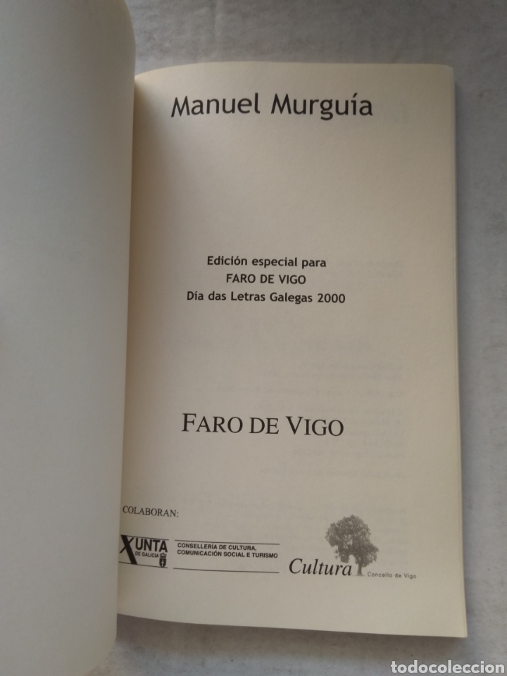Libros de segunda mano: MANUEL MURGUIA - Foto 2