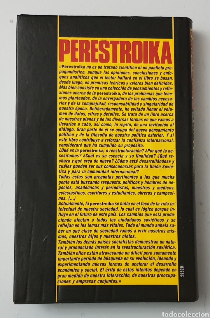 Libros de segunda mano: LIBRO MIKHAIL GORBACHEV PERESTROIKA (Circulo de Lectores, 1988) - Foto 4