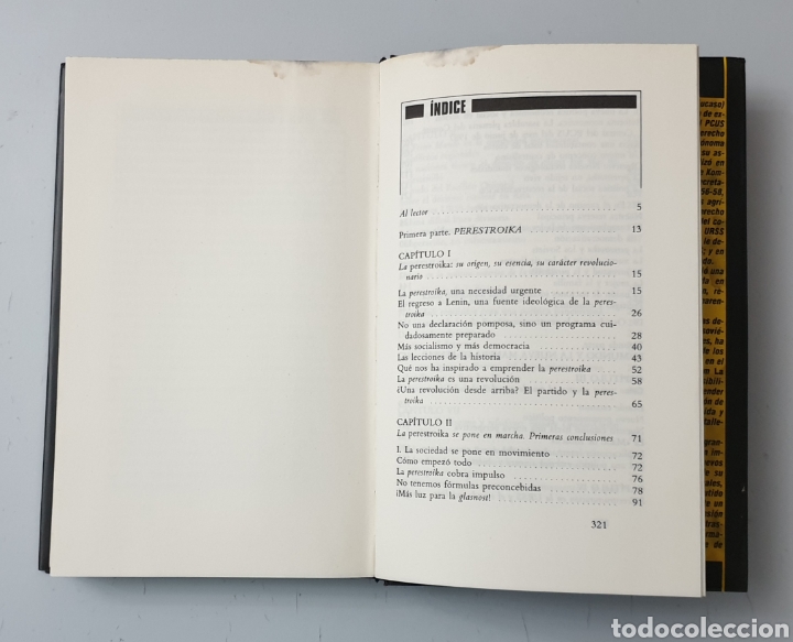 Libros de segunda mano: LIBRO MIKHAIL GORBACHEV PERESTROIKA (Circulo de Lectores, 1988) - Foto 7