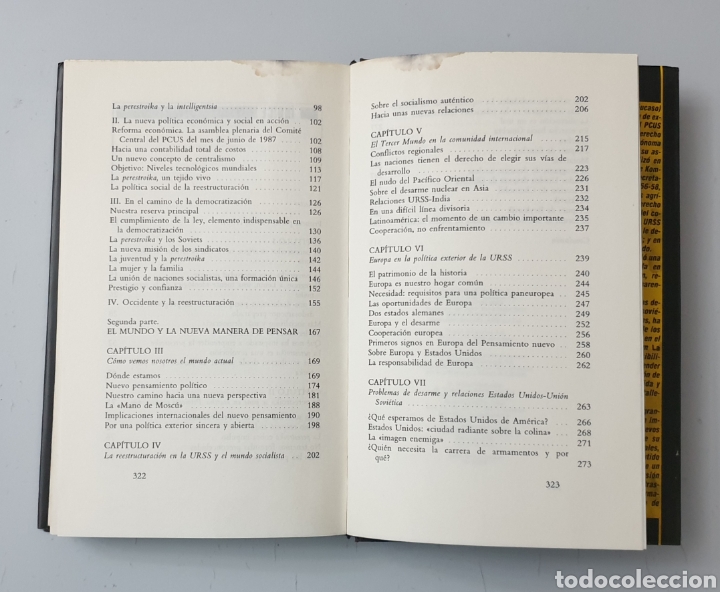 Libros de segunda mano: LIBRO MIKHAIL GORBACHEV PERESTROIKA (Circulo de Lectores, 1988) - Foto 8
