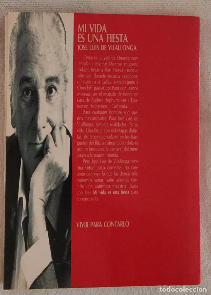 Libros de segunda mano: MI VIDA ES UNA FIESTA. - Foto 2