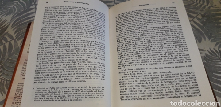 Libros de segunda mano: SOLJENITSIN, DAVID BURG Y GEORGE FEIFER, - Foto 5
