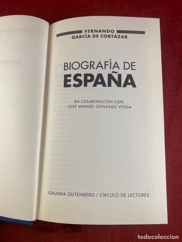 Libros de segunda mano: BIOGRAF&Iacute;A DE ESPA&Ntilde;A - Foto 1