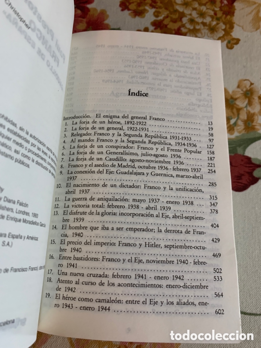 Libros de segunda mano: Franco &ldquo;Caudillo de Espa&ntilde;a&ldquo;. Paul Preston. - Foto 7