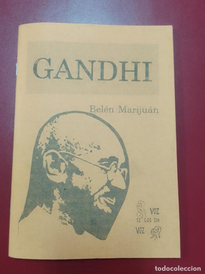 Livres d'occasion: Bel&eacute;n Mariju&aacute;n: Gandhi (Voz de los sin voz. 1993)