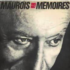 Libros de segunda mano: MAUROIS: MEMOIRES 1885-1967. Lote 366231901