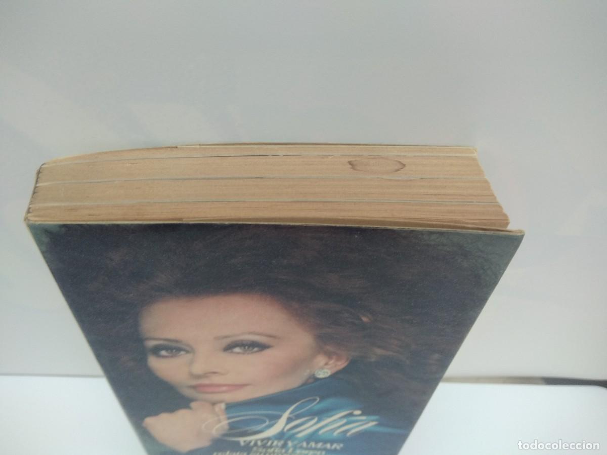 Libros de segunda mano: Libro Sofia Vivir y amar- A.E.Hotchner, dedicado y firmado por sofia - Foto 3