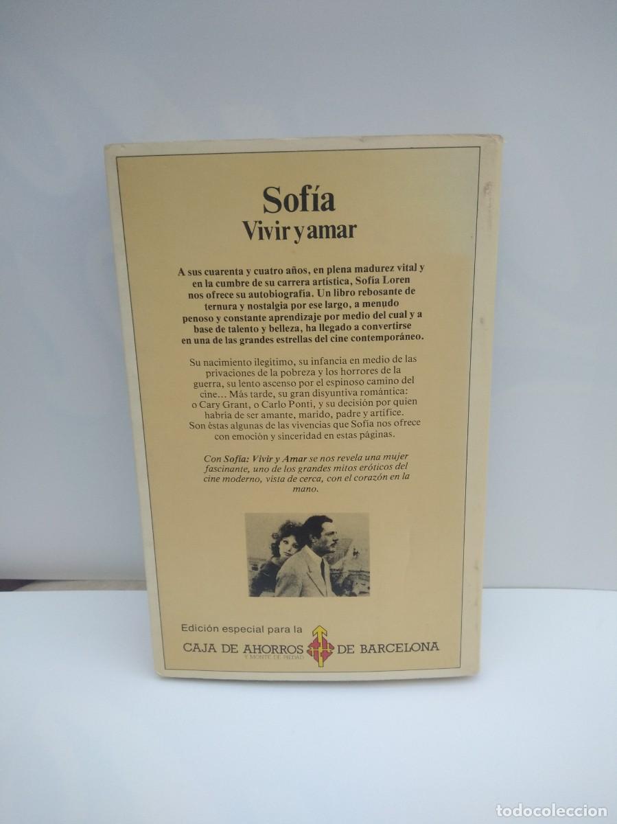 Libros de segunda mano: Libro Sofia Vivir y amar- A.E.Hotchner, dedicado y firmado por sofia - Foto 4