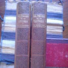 Libros de segunda mano: MIL FIGURAS DE LA HISTORIA. JAIME VICENS VIVES. BARCELONA. INSTITUTO GALLACH, 1944. 2 VOL. DOS TOMOS. Lote 366454191