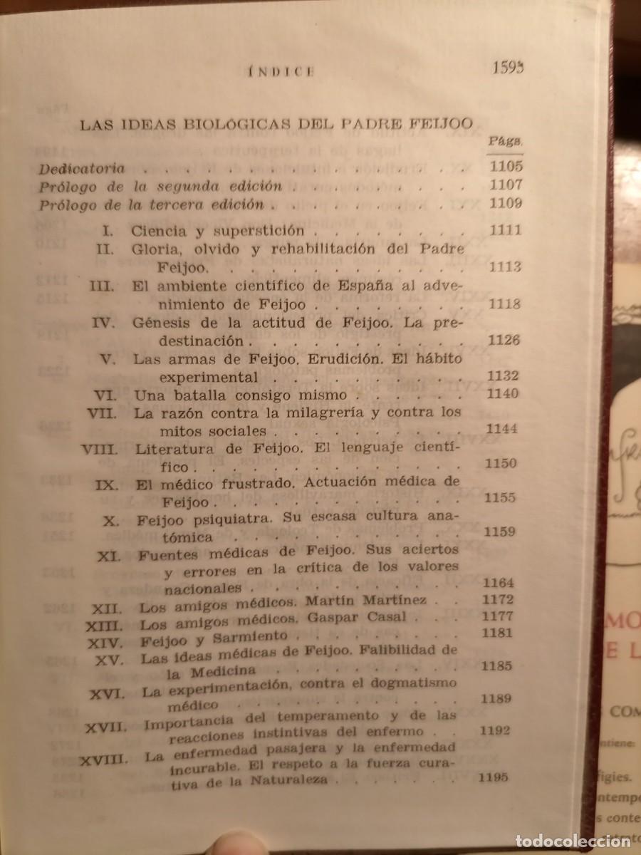 Libros de segunda mano: Gregorio Mara&ntilde;&oacute;n obras selectas I Planeta - Foto 18