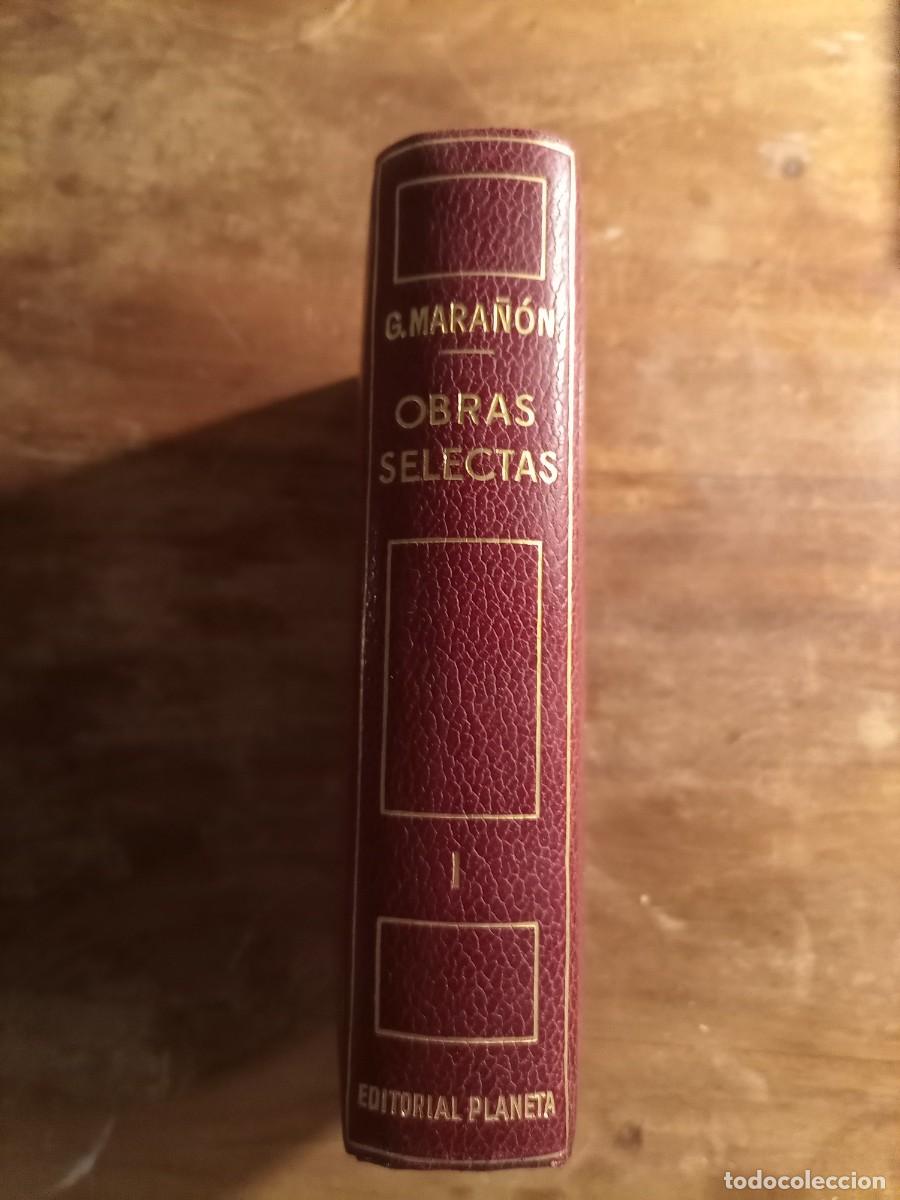 Libros de segunda mano: Gregorio Mara&ntilde;&oacute;n obras selectas I Planeta - Foto 24