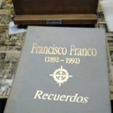 Libros de segunda mano: FRANCISCO FRANCO. 1892-1992. RECUERDOS. SIN FASCIMILES.. Lote 368496506