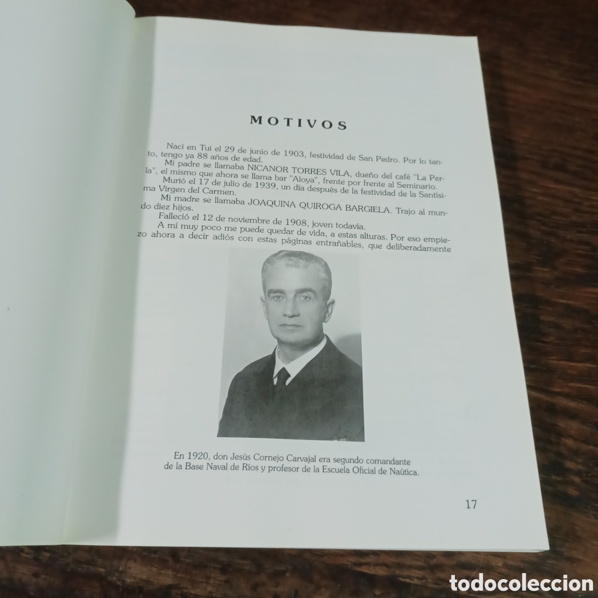 Libros de segunda mano: DESPEDIDA, RICARDO TORRES QUIROGA - Foto 3