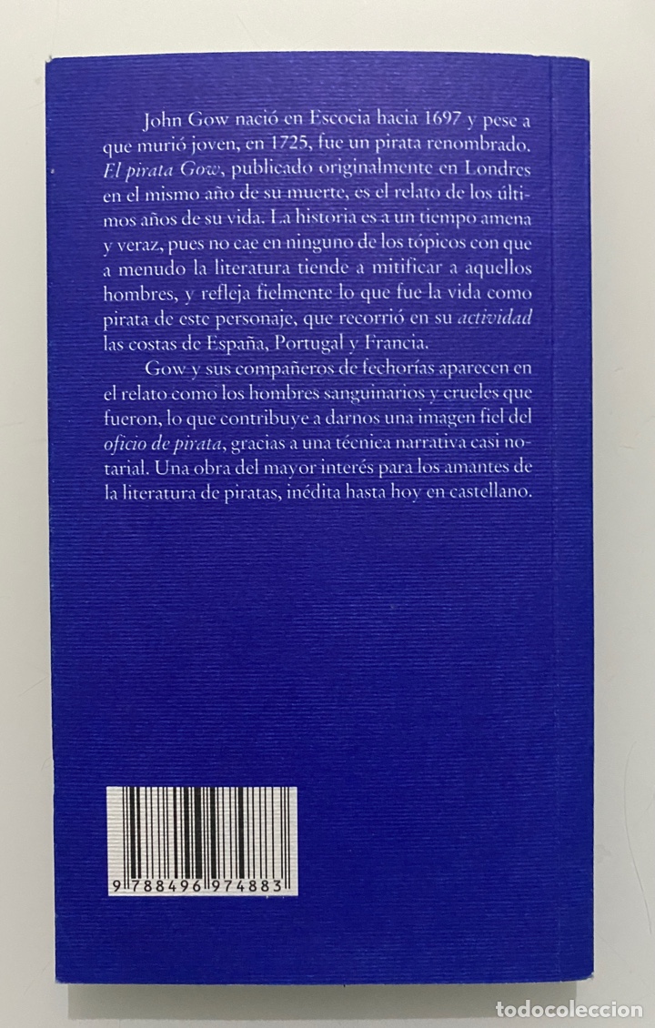 Libros de segunda mano: El pirata Gow - DEFOE, Daniel - Foto 2
