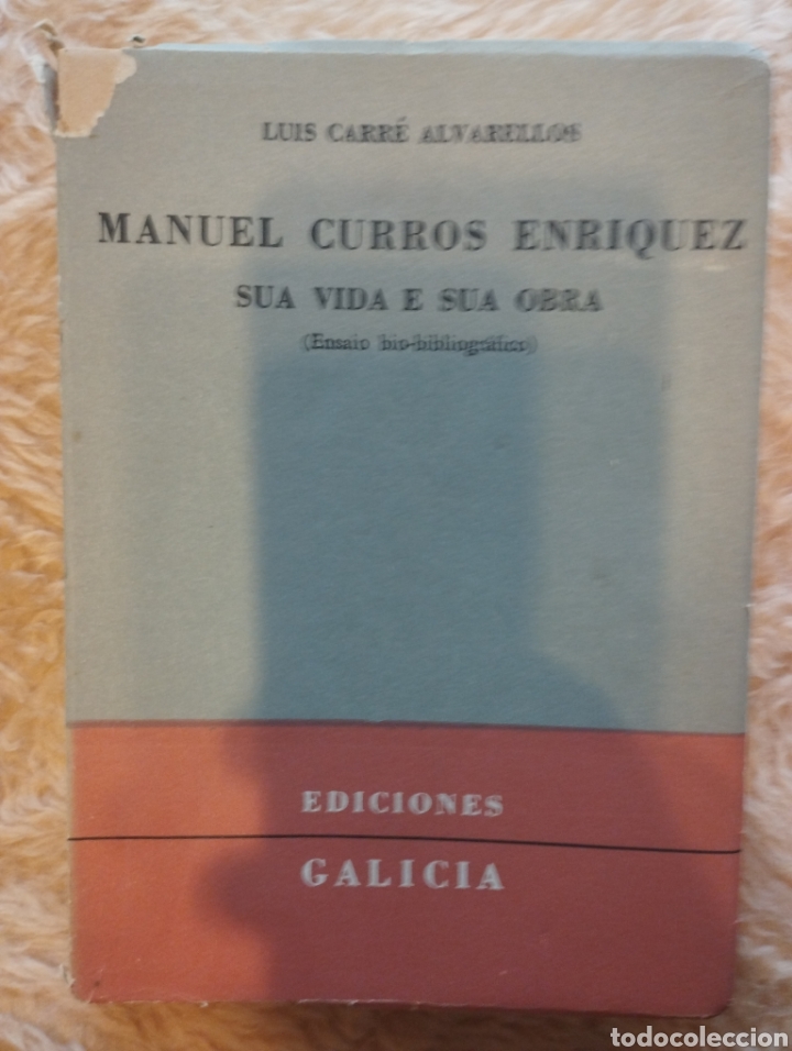 Libros de segunda mano: Manuel Curros Enr&iacute;quez sua vida e sua obra - Foto 1