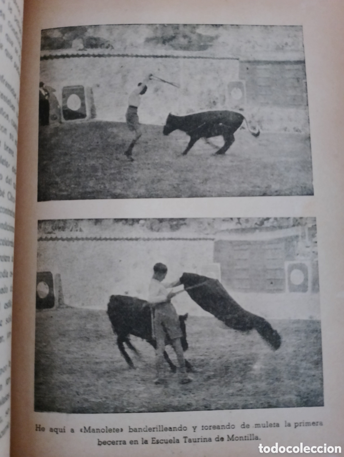 Libros de segunda mano: Dos Antiguos Libros Manolete. - Foto 15