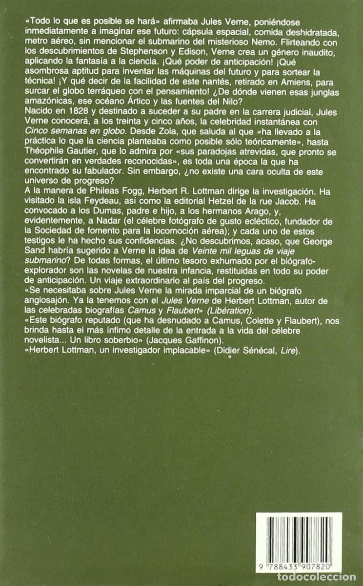 Libros de segunda mano: JULES VERNE - HERBERT LOTTMAN - Foto 2